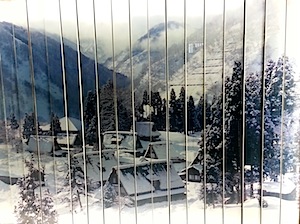 Ainokura neige